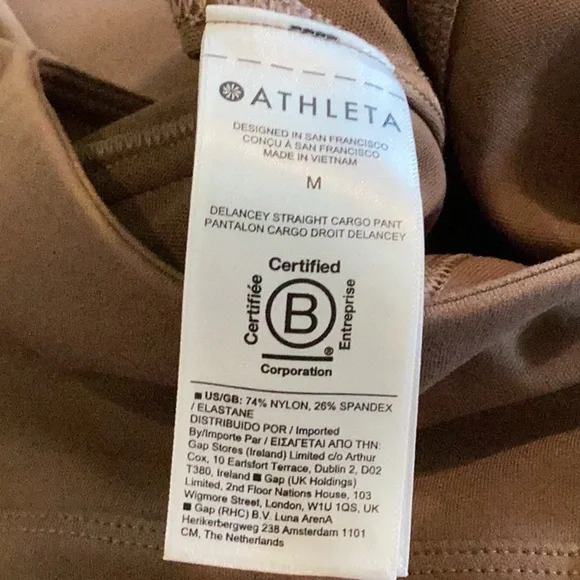 Athleta Delancey Straight Cargo Pants in Rustic Beige - Picture 13 of 16